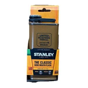 Rare STANLEY Carhartt Collab Flask 8oz insulated Stainless Steel Limited Edition